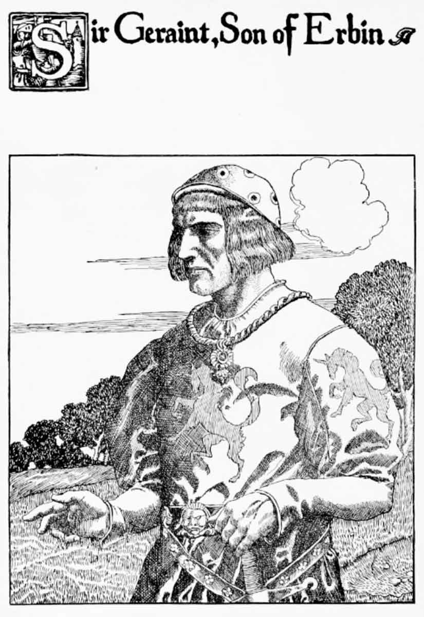 sir geraint erbin howard pyle