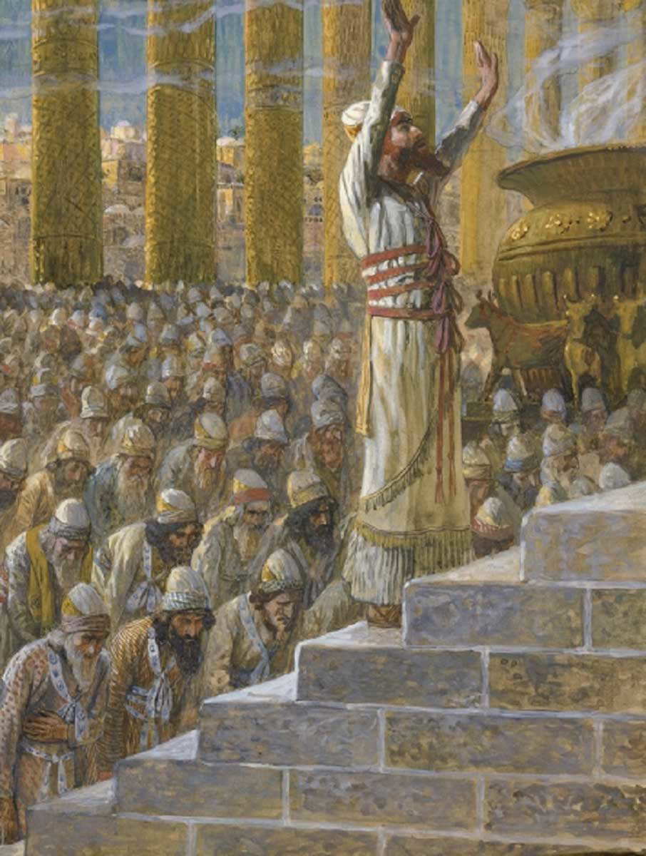 solomon dedicates temple tissot 1 kings