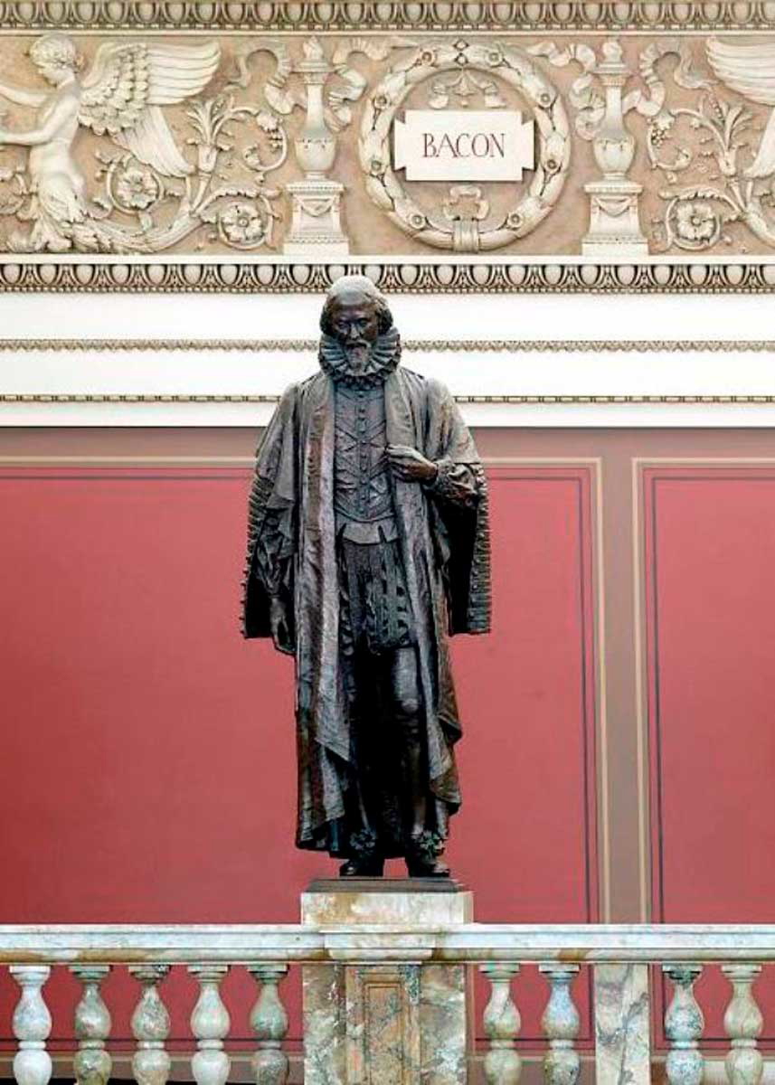 statue francis bacon