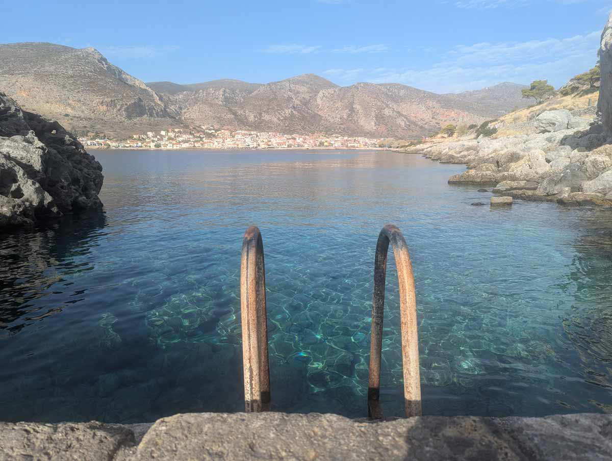 swim spot monemvasia