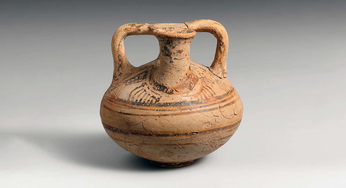 terracotta stirrup jar minoan met