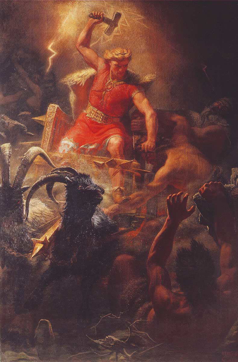 thor eskil winge norse gods