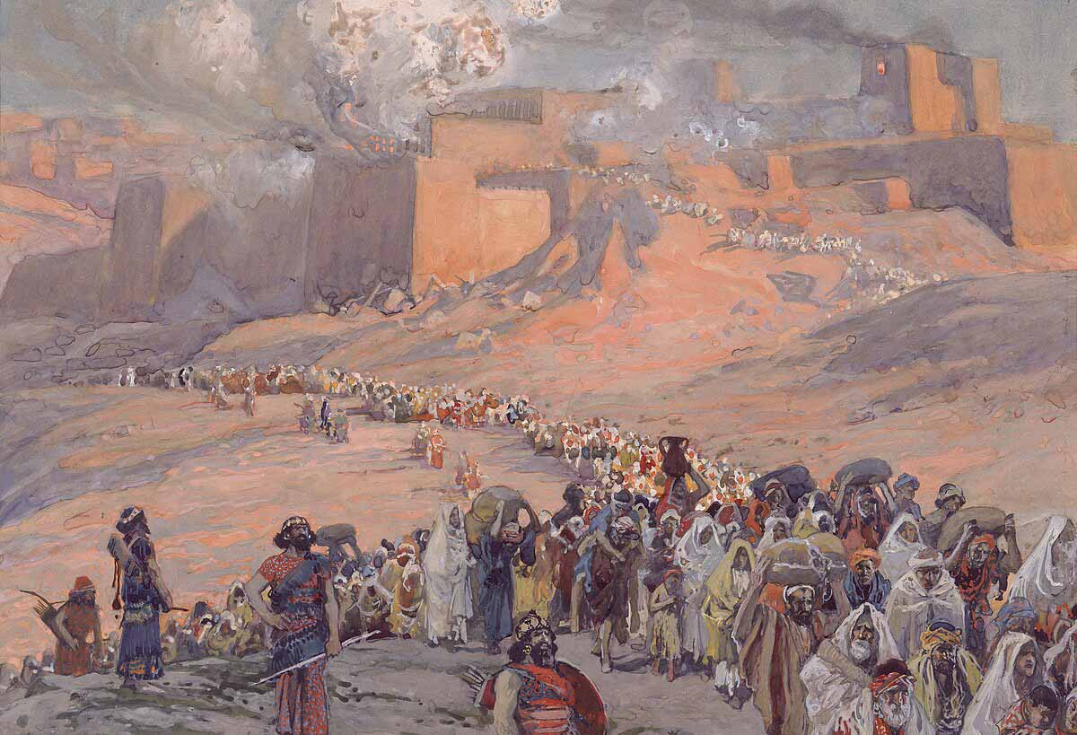 tissot flight of prisoners book of isaiah