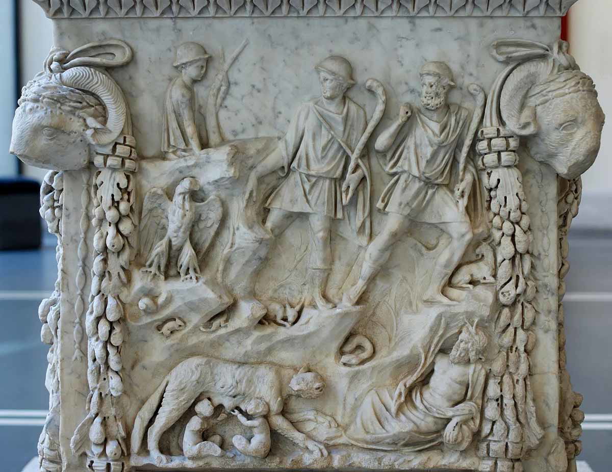 trajanic lupercal altar