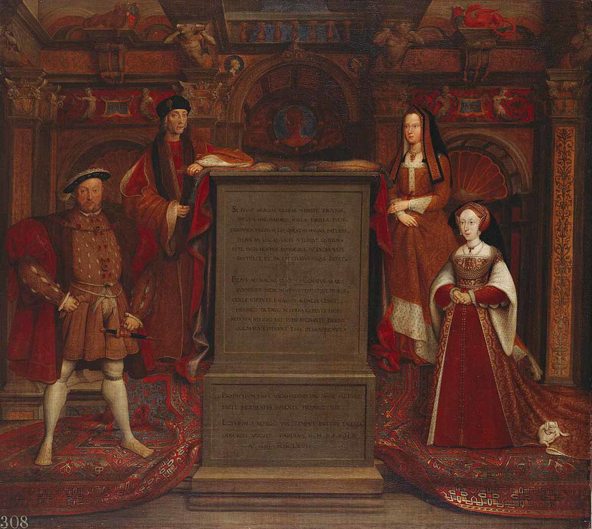 tudor family portrait