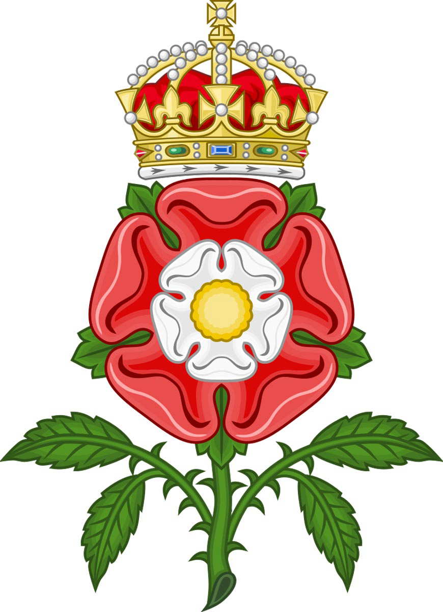 tudor rose slipped crowned