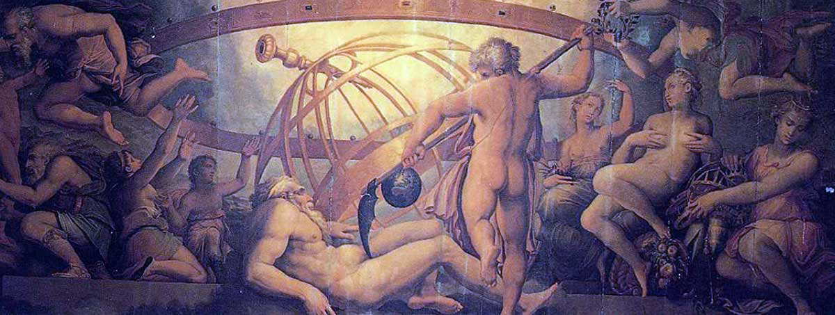 vasari mutilation uranus painting primordial gods