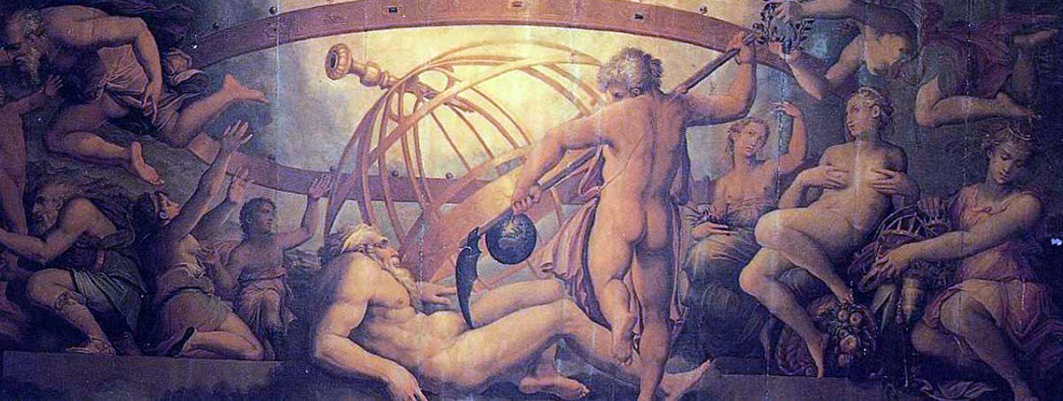 vasari mutilation uranus painting primordial gods