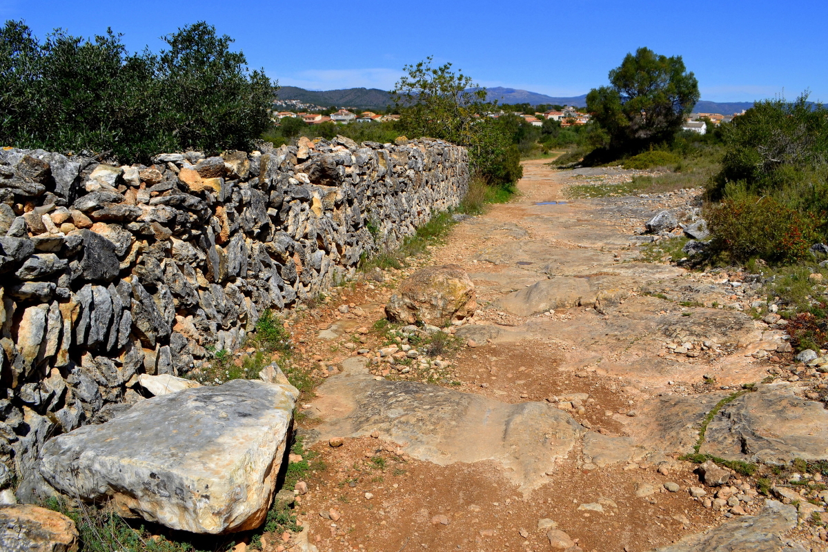 via augusta old path calafell vendrell spain
