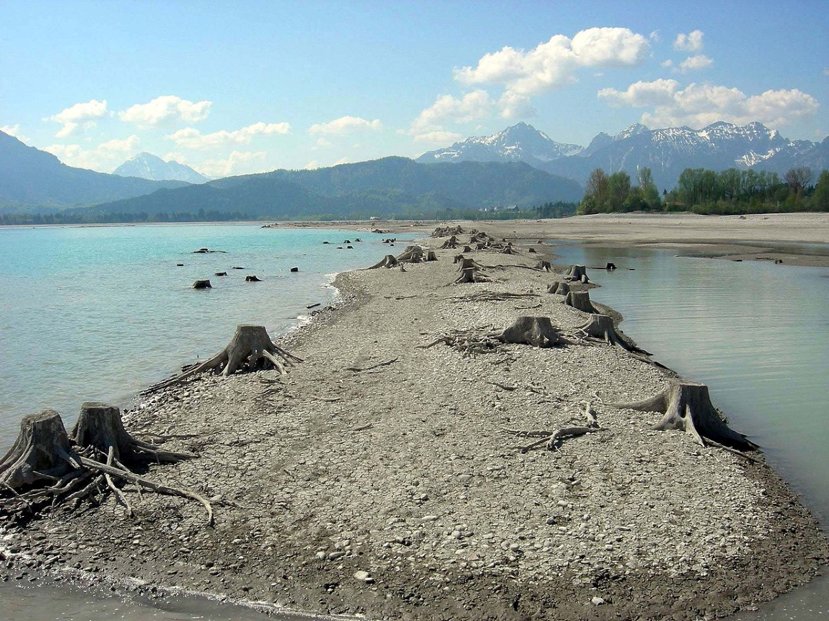via claudia augusta forggensee germany