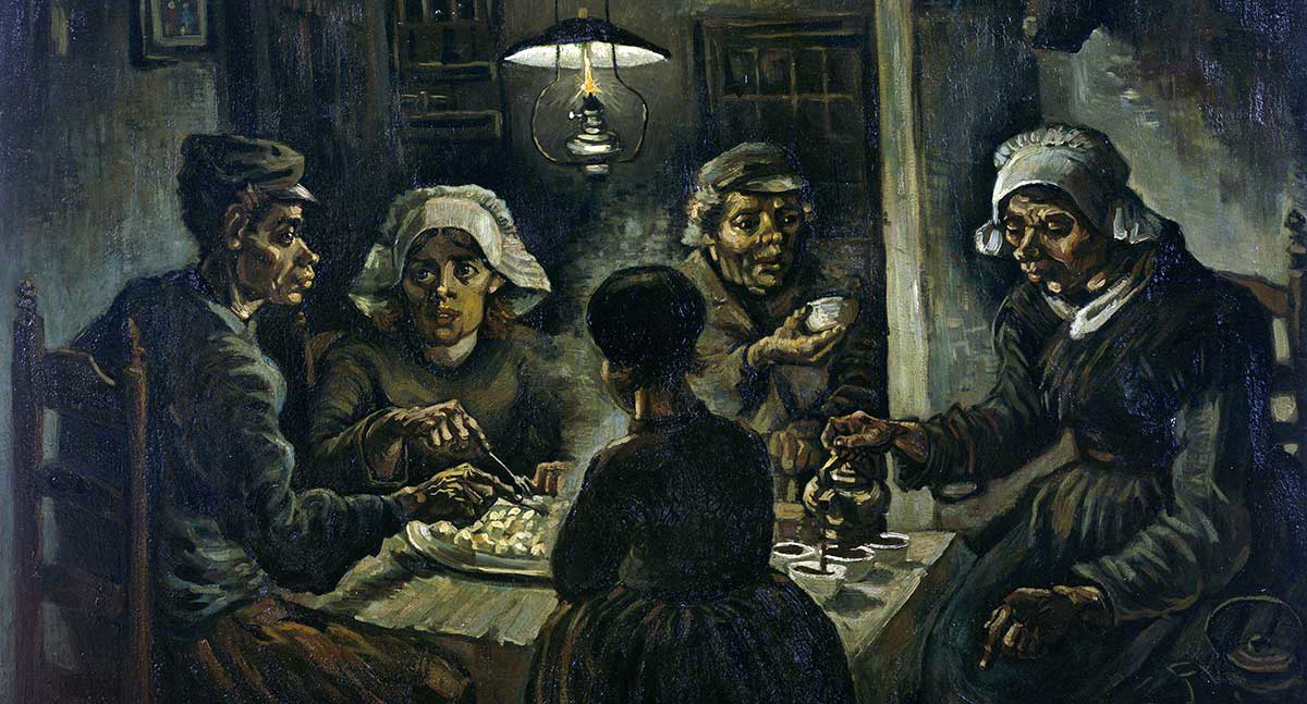 vincent van gogh potato eaters painting