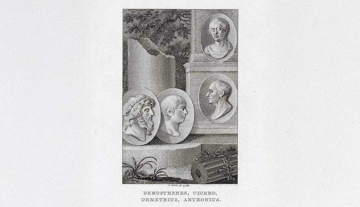 vinkeles medallions demosthenes cicero rijksmuseum