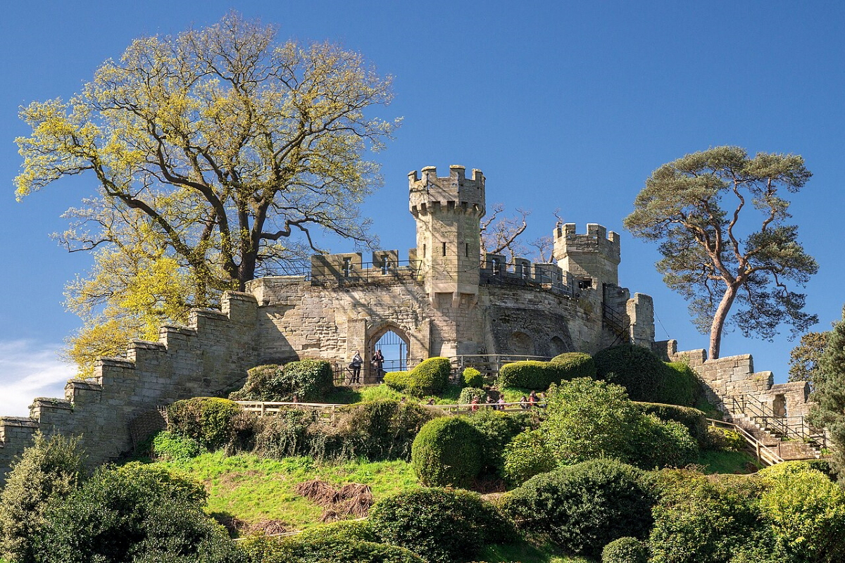 warwick castle warwickshire england