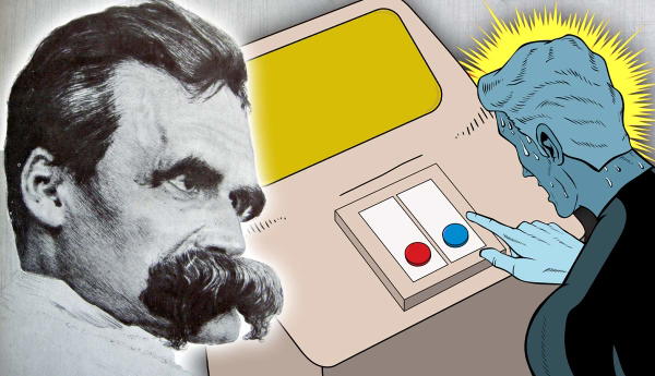 was nietzsche right wing