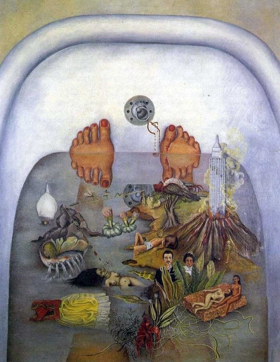 what the water gave me frida kahlo 1938