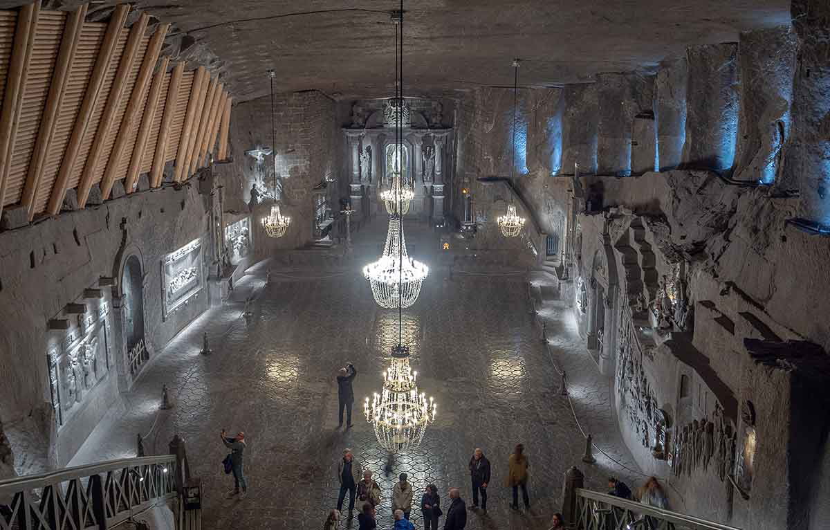 wieliczka mine poland