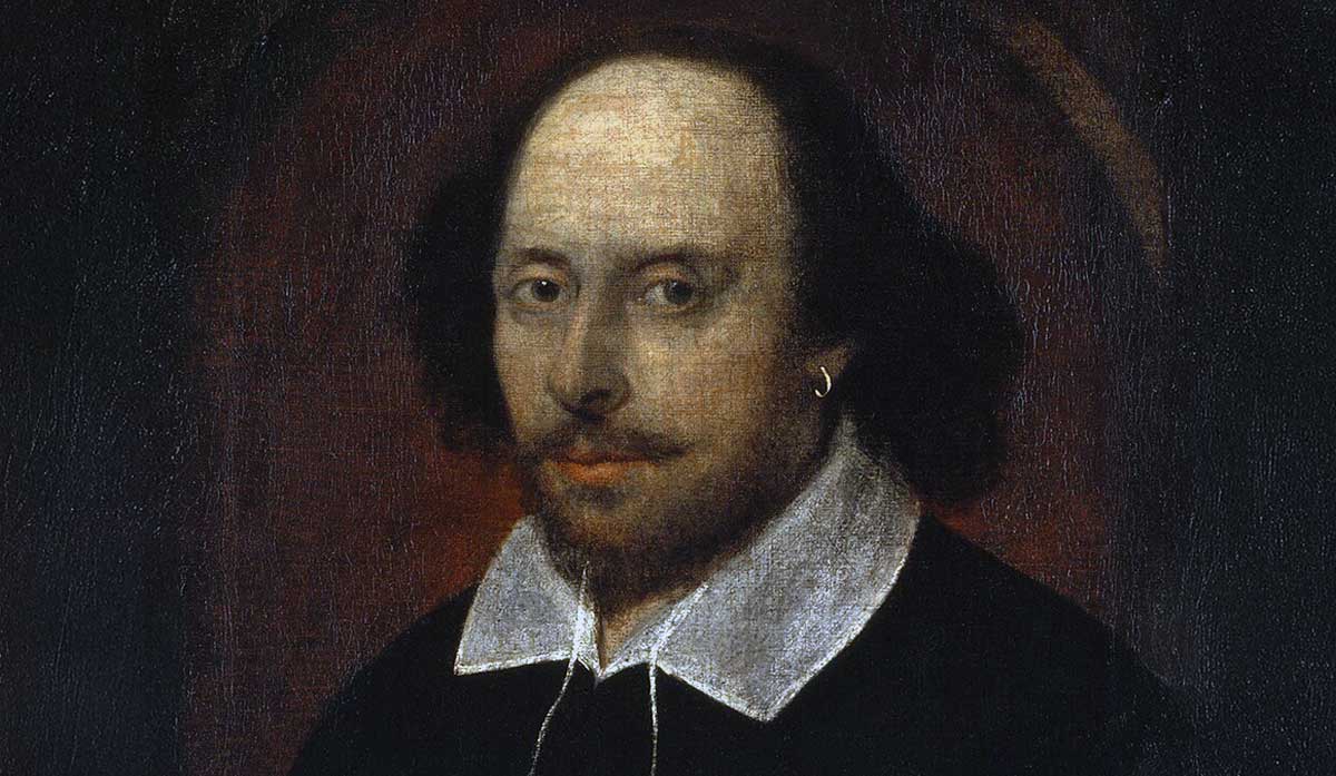 william shakespeare oil painting