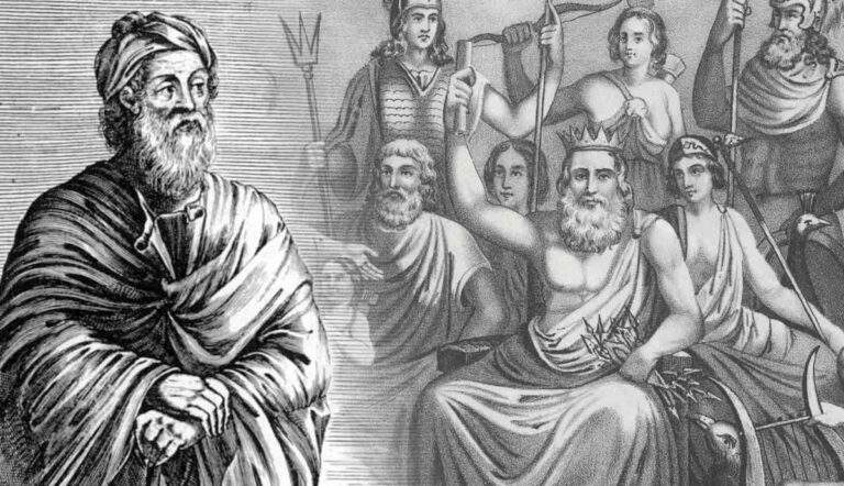 The Reason Why Xenophanes Did Not Believe in Human-Like Gods