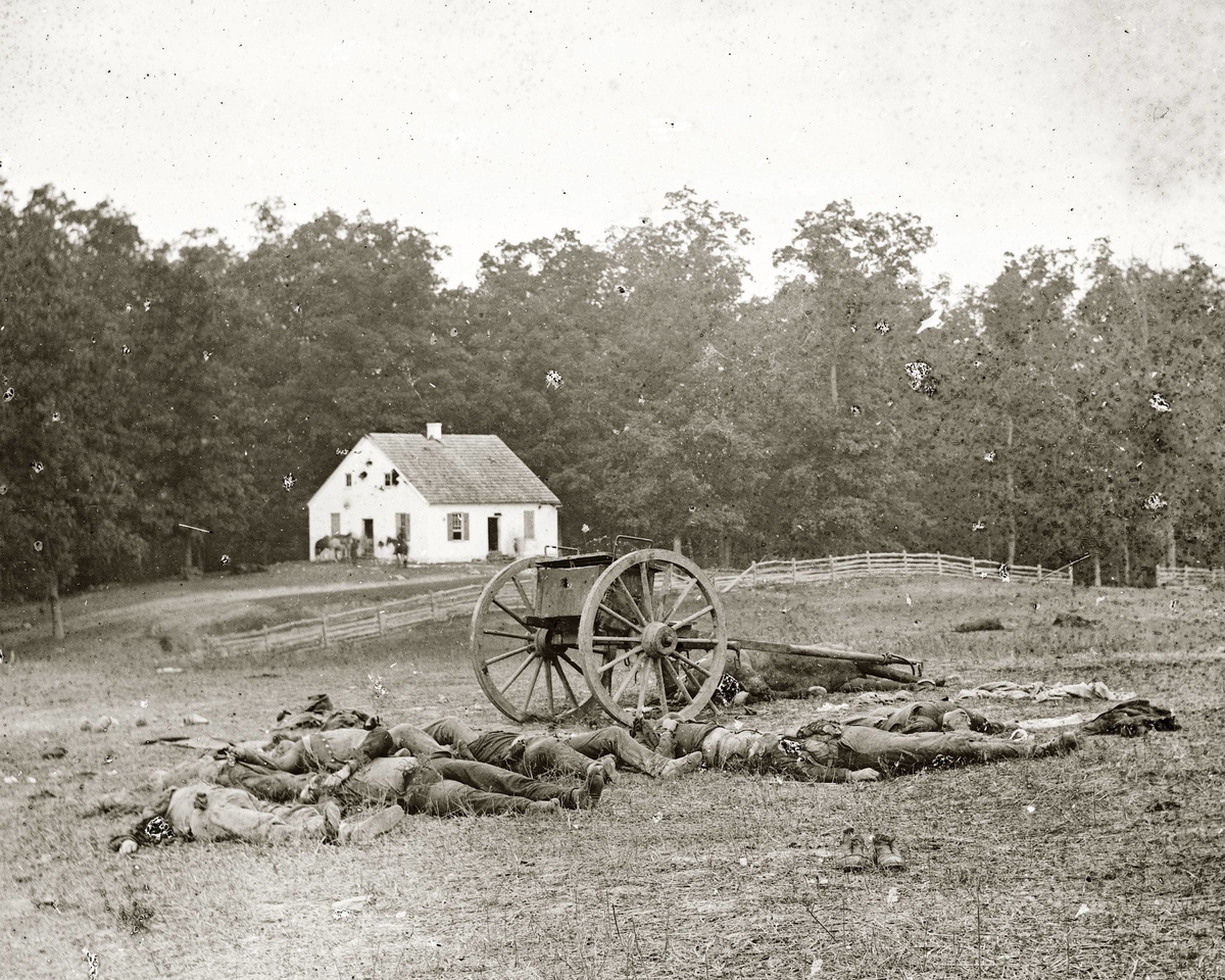 Dead by the Church, by Alexander Gardner, 1862. Source: Wikimedia Commons