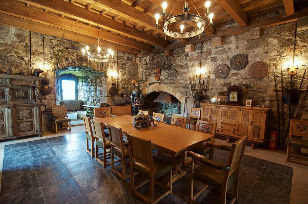 Castle Stalker Interior. Source: Flickr