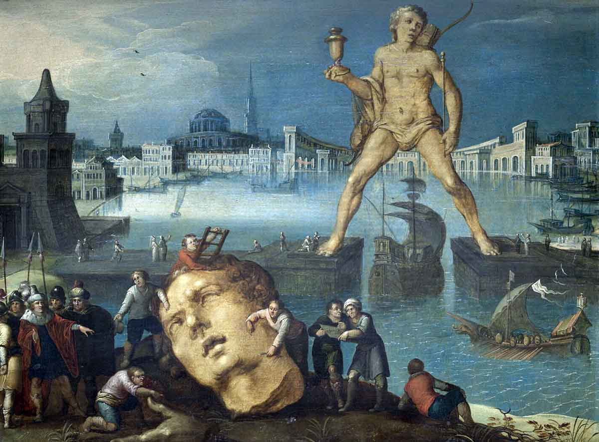 Colossus Rhodes de Caulery 17thcentury Louvre