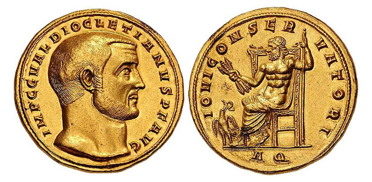 Diocletian medallion