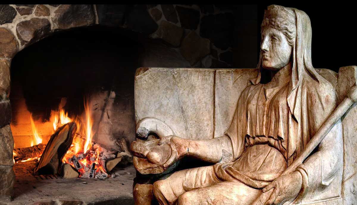 Hestia greek goddess