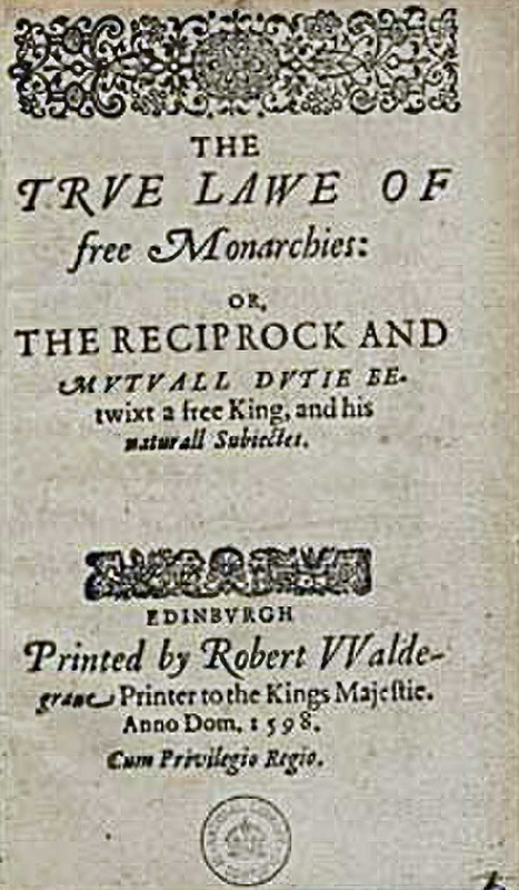 James true Law Free Monarchies