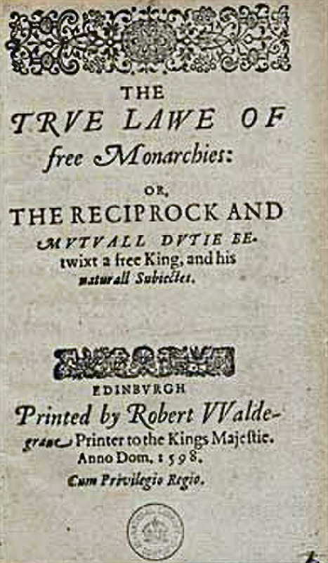 James true Law Free Monarchies