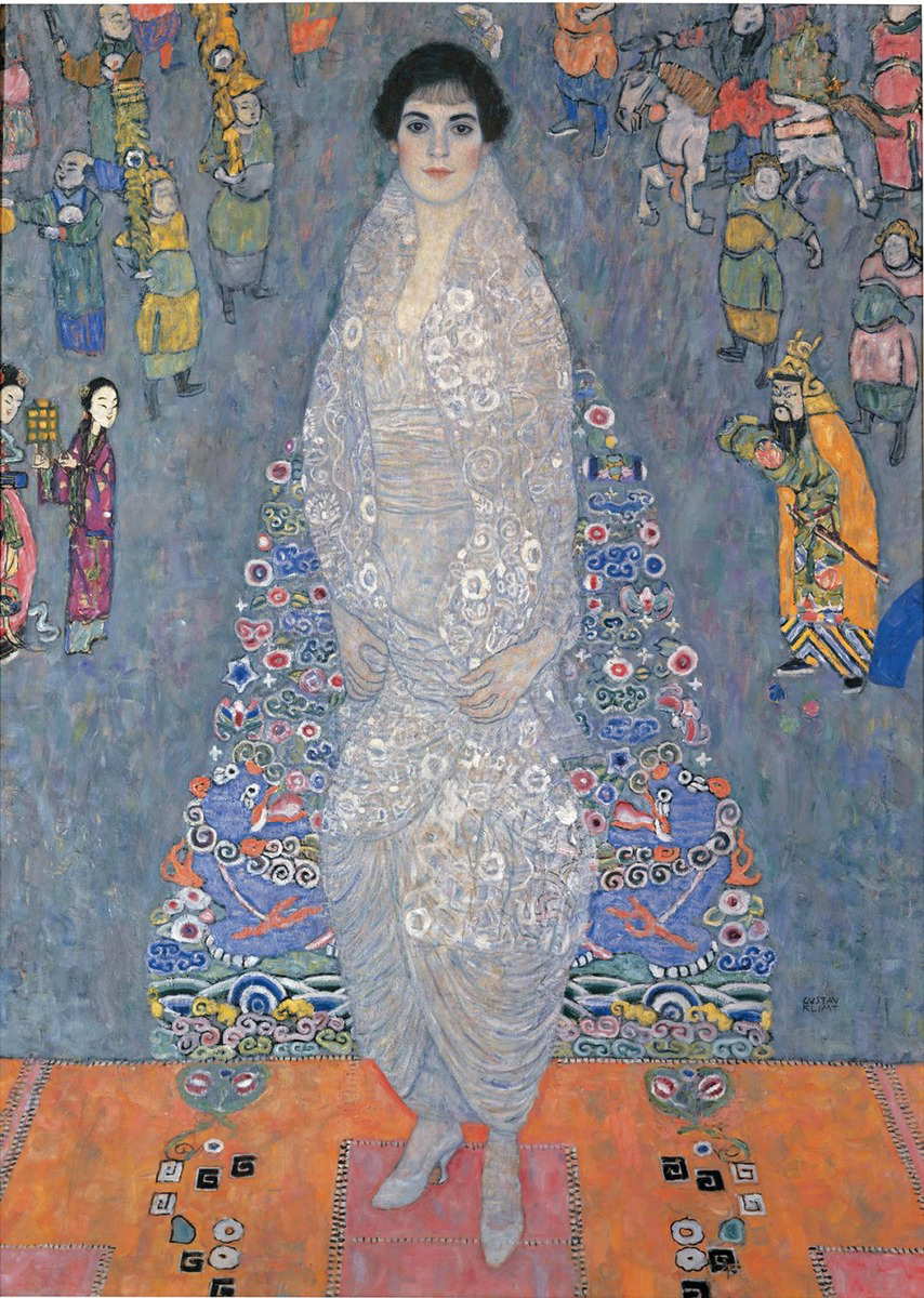Portrait of Elisabeth Lederer, by Gustav Klimt, 1914-1916. Source: National Gallery of Canada