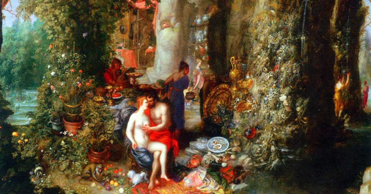 Odysseus Calypso Brueghel
