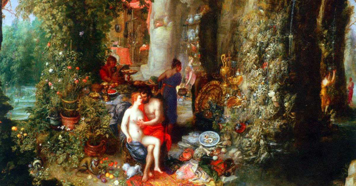 Odysseus Calypso Brueghel