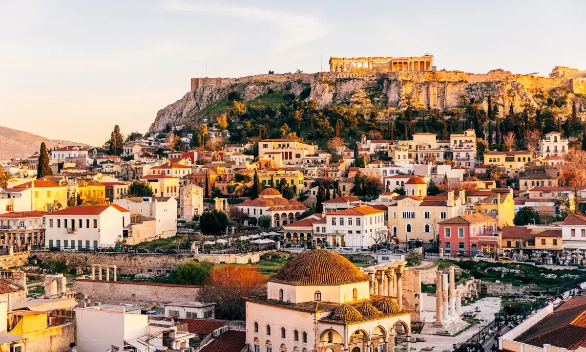 Plaka, Athens. Source: The Guardian