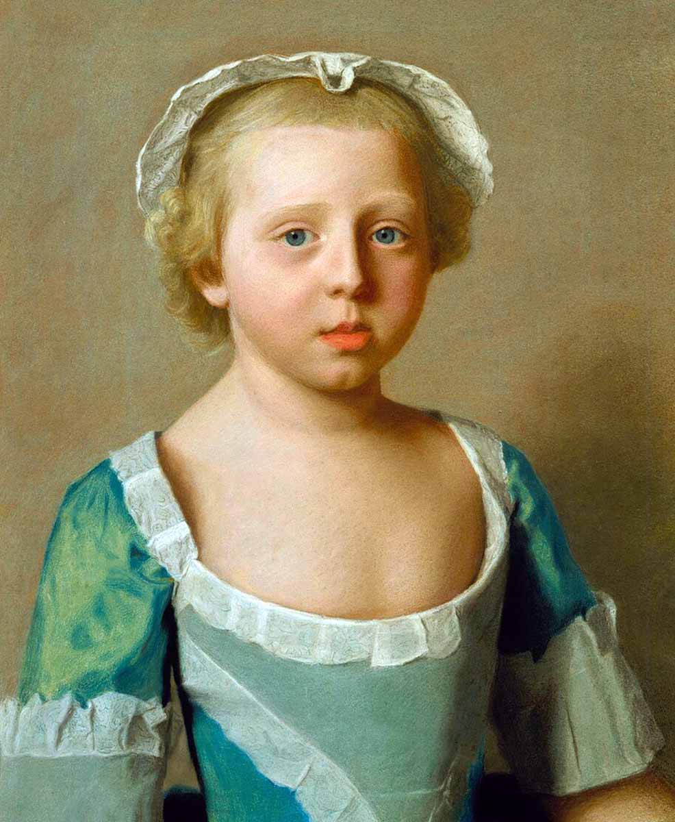 Portrait of Princess Caroline Matilda