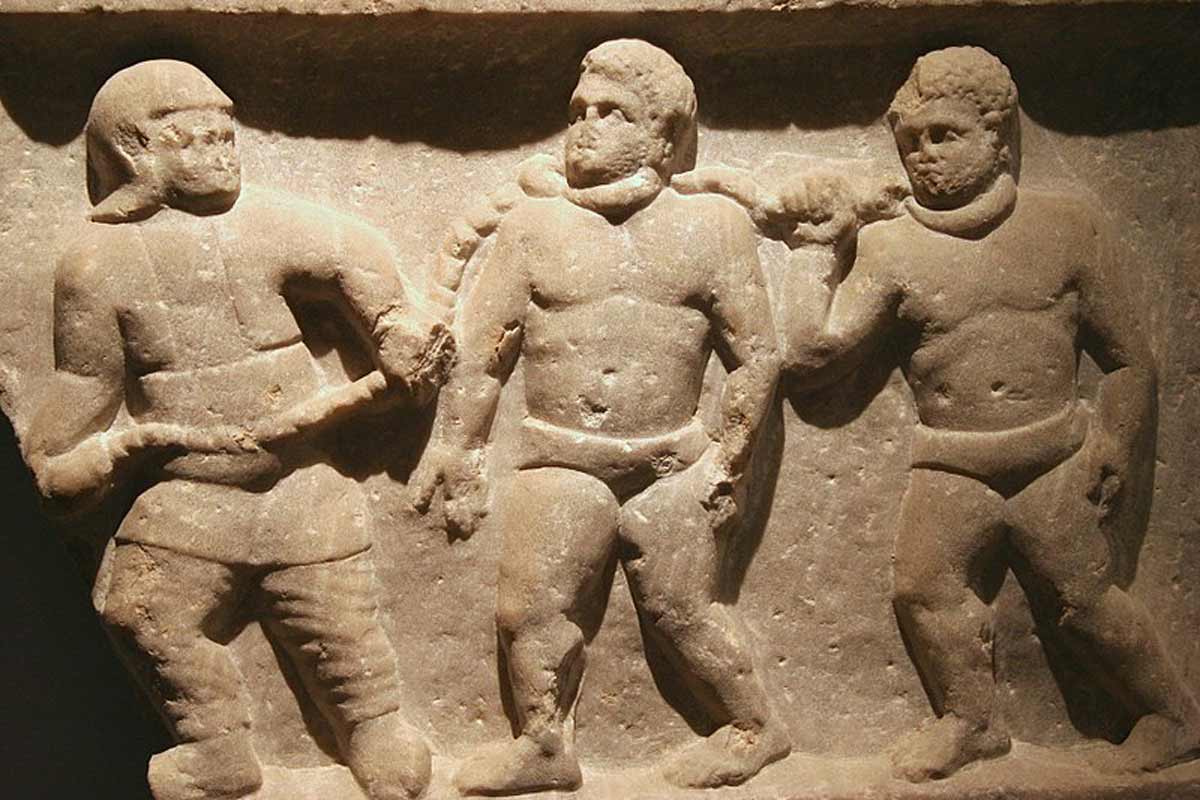 Roman Slaves Ashmolean