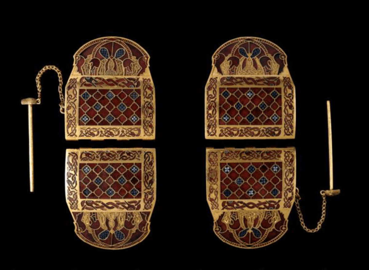Sutton Hoo Shoulder Clasps BM