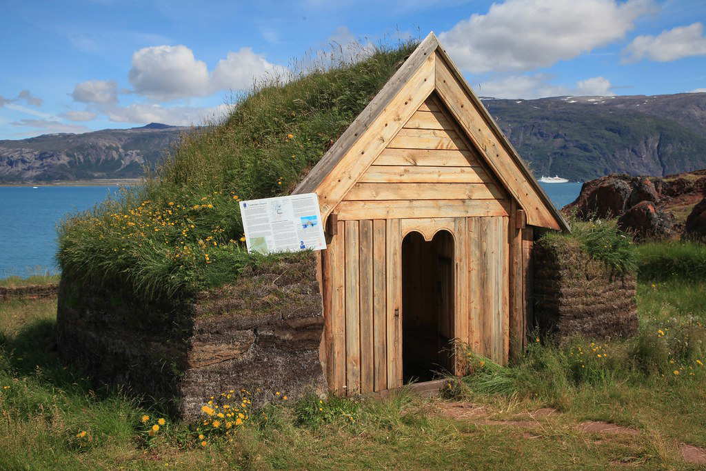 Reconstruction of Thjordhildes Church, Greenland. Source: Visit Greenland