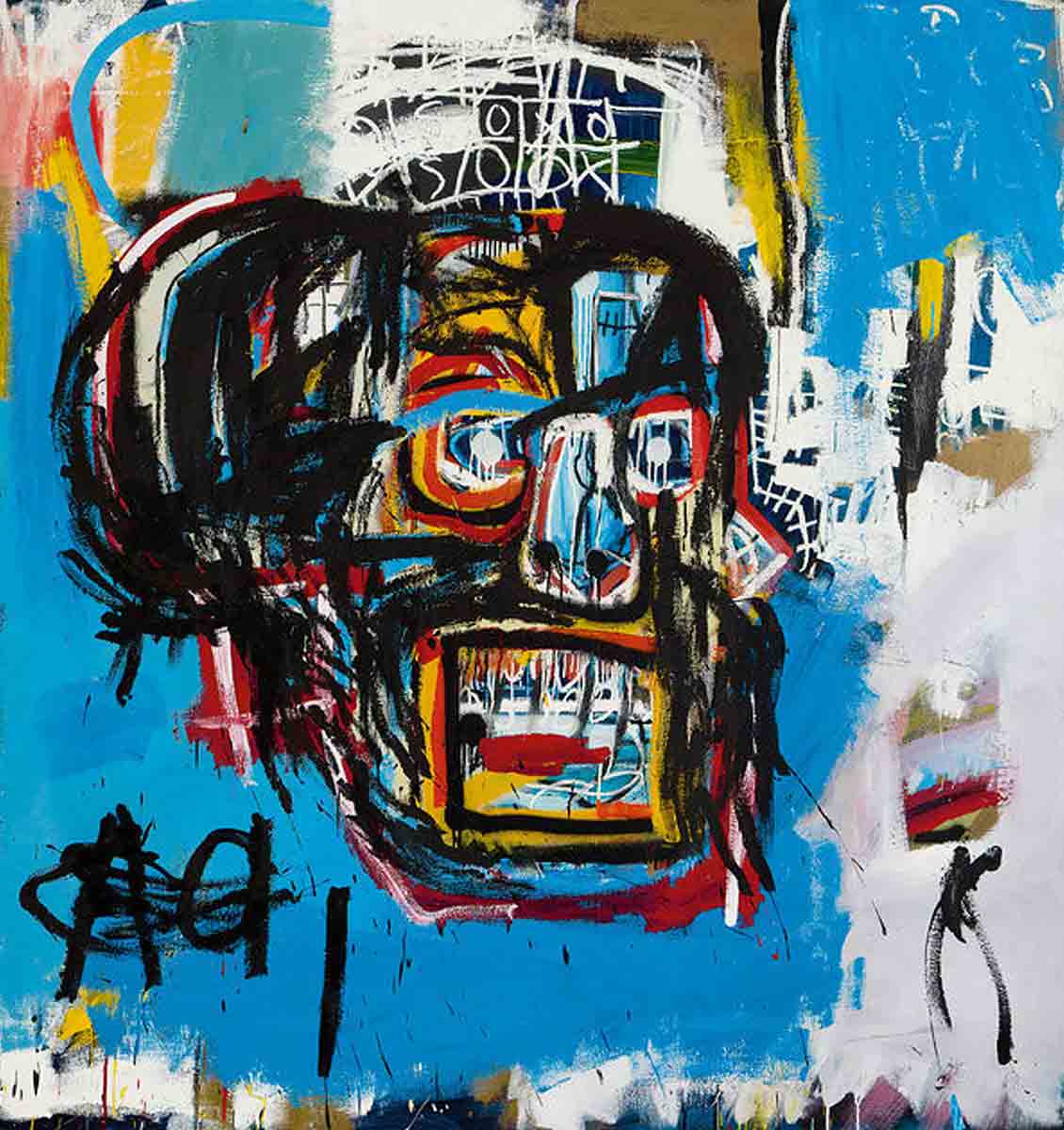 Untitled Skull Basquiat