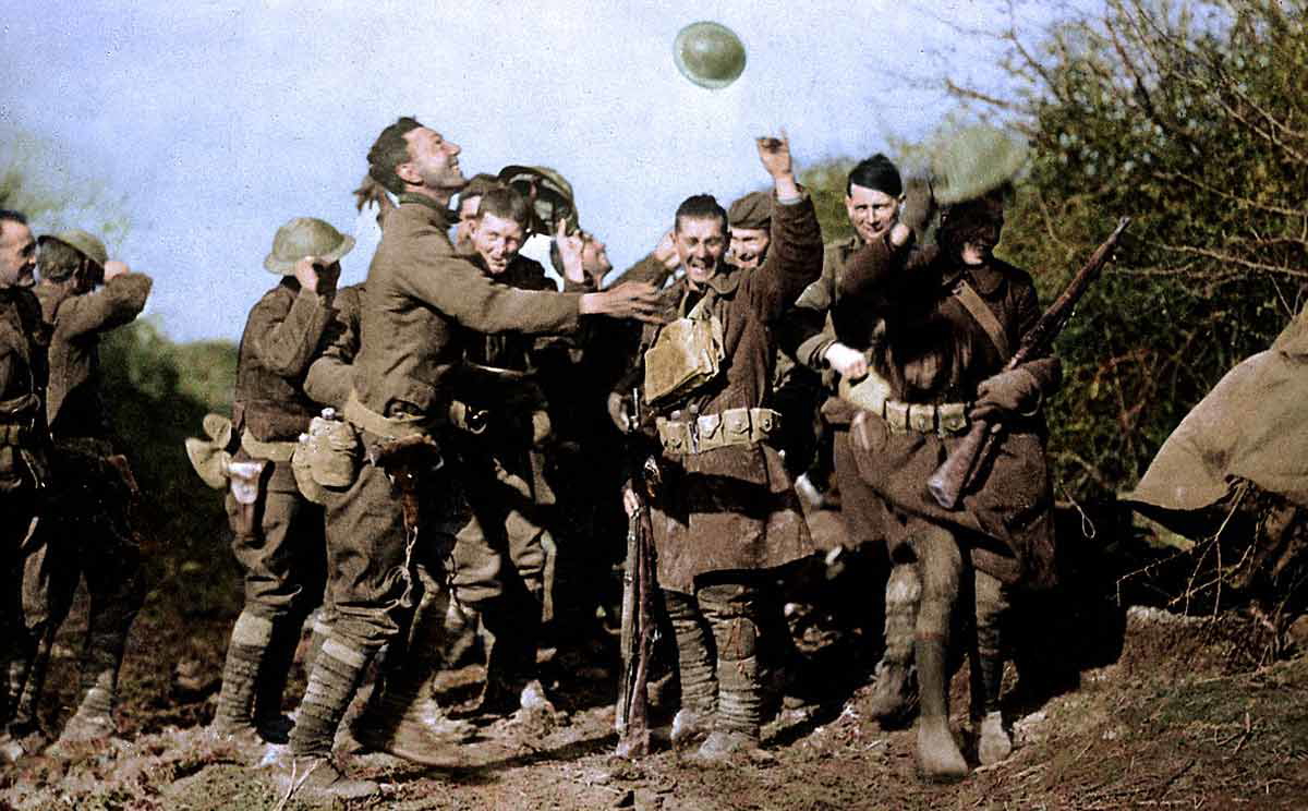 american soldiers armistice