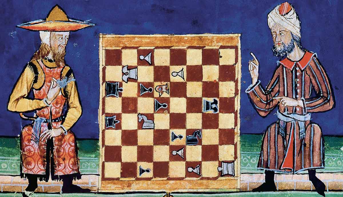 ancient history chess board war game
