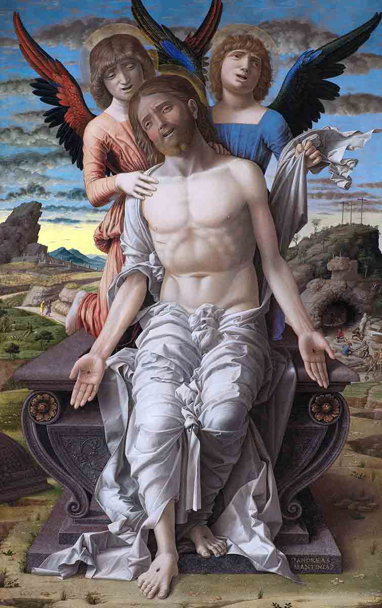 andrea mantegna christ painting