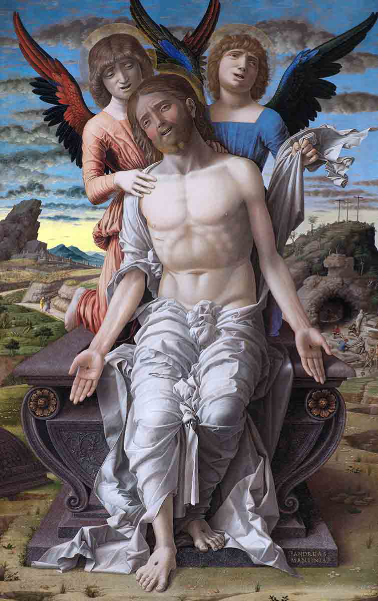 andrea mantegna christ painting