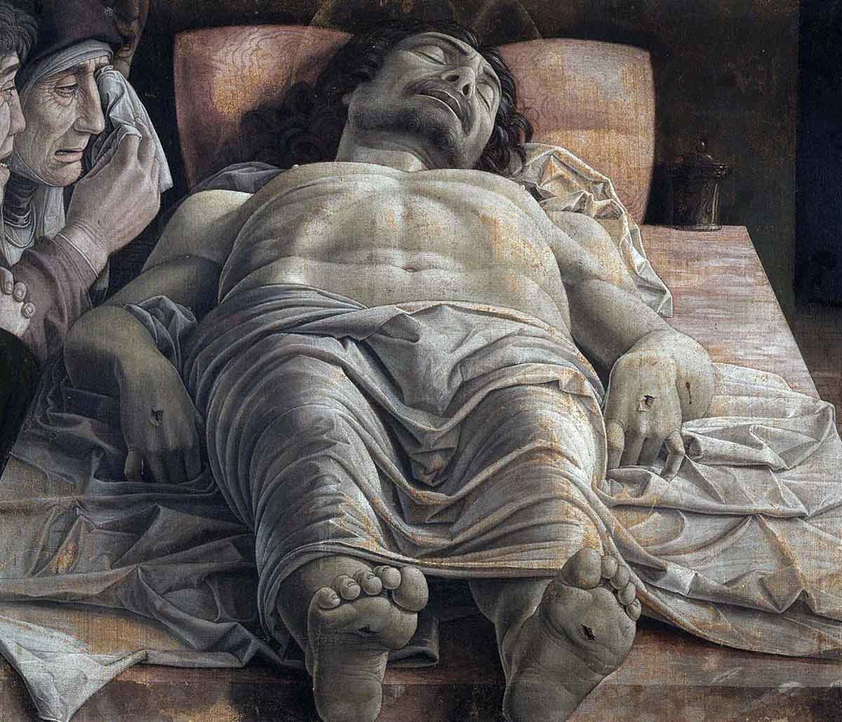 andrea mantegna lamentation painting