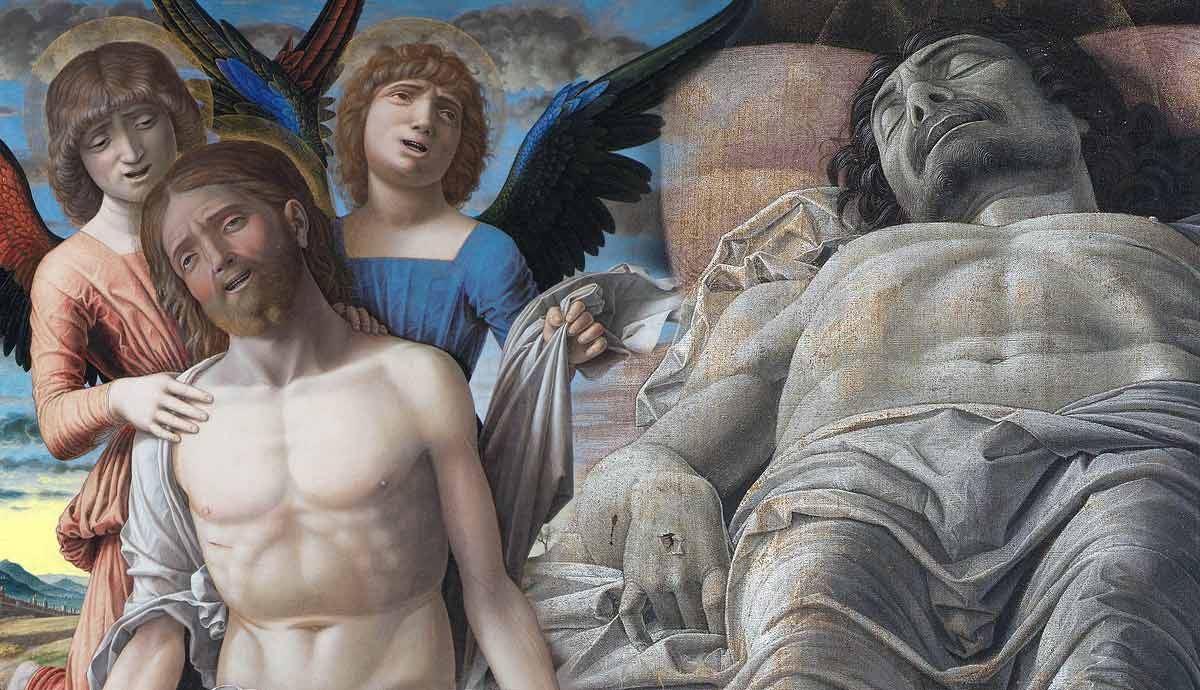 Two paintings of Christ by Mantegna