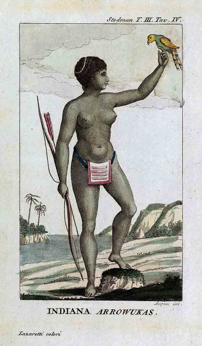 arawak woman caribbean native