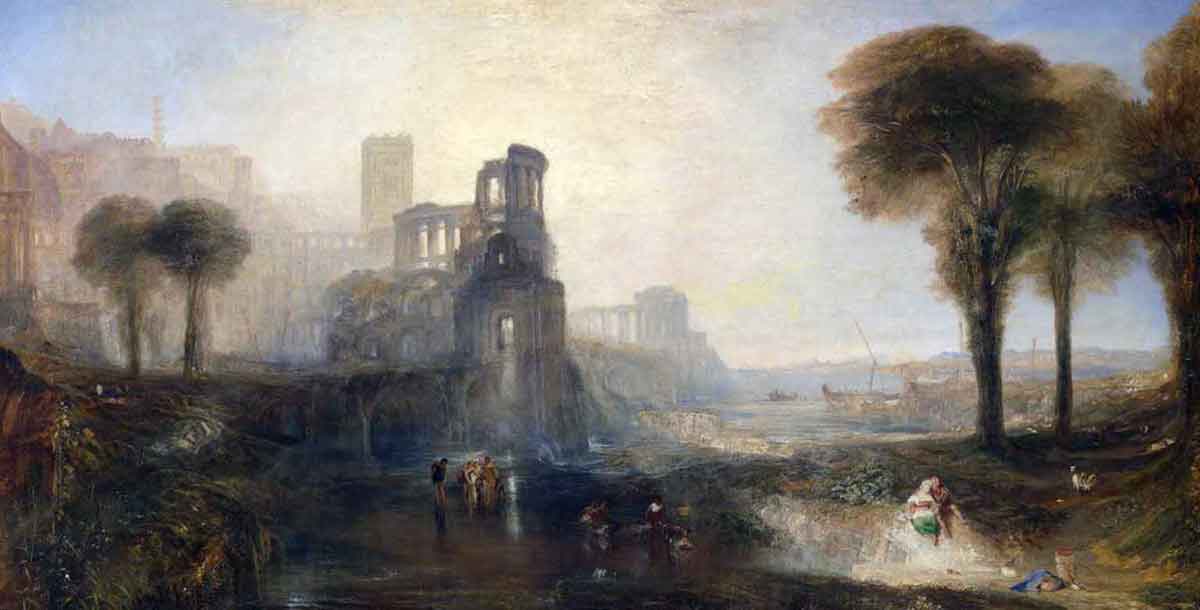 artistic rivalry turner caligula painting