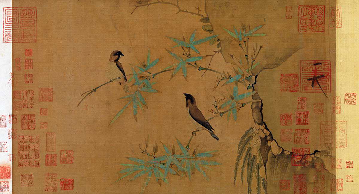bamboo and finches song dynasty