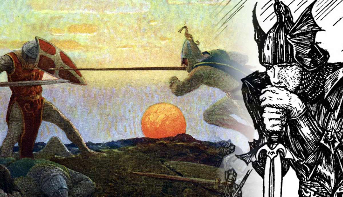 The Death of Arthur and Mordred