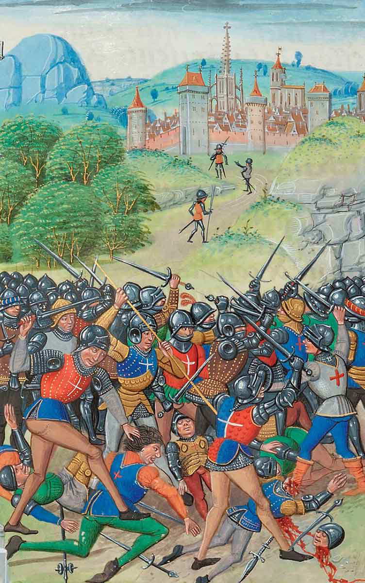 battle pontvallain charles v