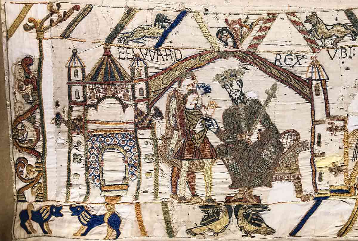 bayeux tapestry king edward harold godwinson